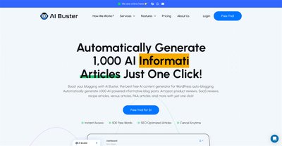 Приложение искусственного интеллекта AI Buster