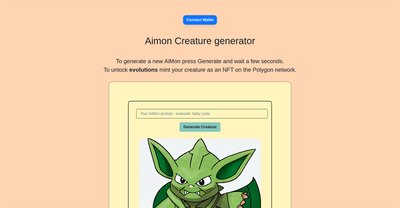 Приложение искусственного интеллекта Aimons