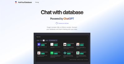 Приложение искусственного интеллекта AskYourDatabase