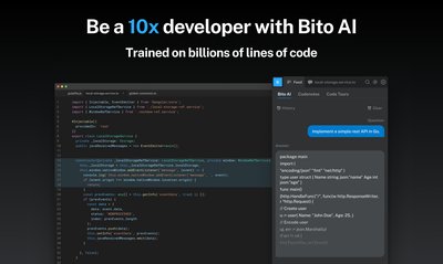 Bito - набор инструментов кодирования для разработчиков
