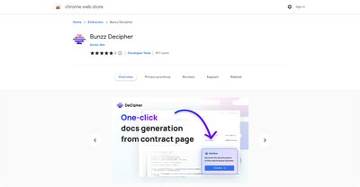 Приложение искусственного интеллекта Bunzz Decipher
