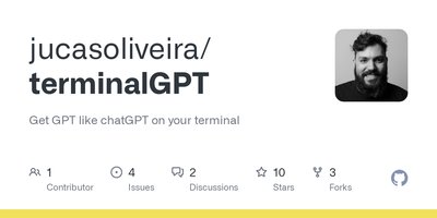 chatGPT on your terminal - инструмент для создания чат-ботов на базе терминала