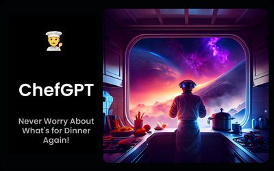 ChefGPT - инструмент рекомендаций рецептов на базе искусственного интеллекта