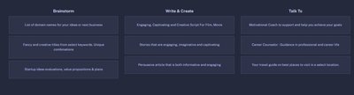 CleoAI - помогает с мозговым штурмом, созданием идей, письмом, коучингом и поиском в интернете