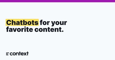 Context - чат-боты для вашего любимого контента