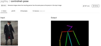 ControlNet Pose - инструмент для создания изображений с той же позой, что и исходное изображение.