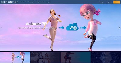 Приложение искусственного интеллекта Deepmotion