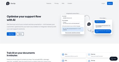 Приложение искусственного интеллекта DocUp