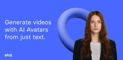 Elai.io - платформа для создания видео