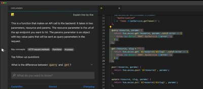 ExplainDev - расширение google chrome для разработчиков, чтобы понять код
