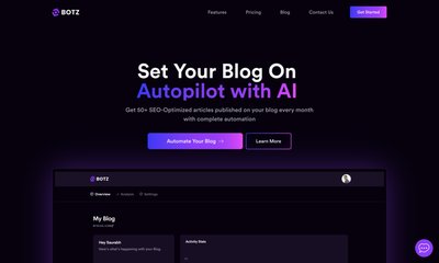 GetBotz - платформа для написания, оптимизации и отправки статей