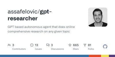 GPT Researcher - инструмент для развертывания агентов ии для комплексных онлайн-исследований и создания отчетов.