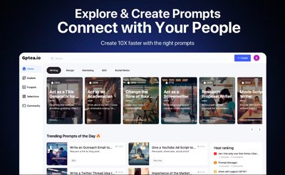 GpTea - оперативная библиотека, способствующая творчеству и сотрудничеству