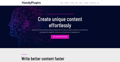 Приложение искусственного интеллекта Handywriter