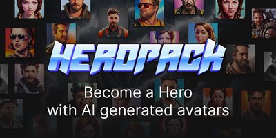 HeroPack - создавайте игровые аватары с помощью ии, вдохновленные видеоиграми