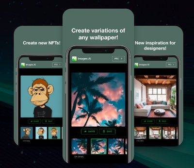 Image Generator AI - мобильное приложение для создания уникальных вариаций любого изображения.
