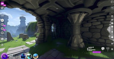 instaVerse - инструмент для создания 3d-миров и настройки окружения.