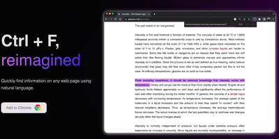 Locus - расширение google chrome для поиска информации на любой веб-странице.