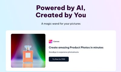Magic Studio - набор инструментов для создания фотографий продуктов и изображений профиля.