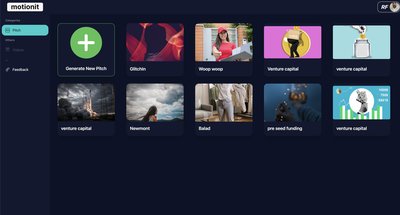 MotionIt AI - слайды, созданные искусственным интеллектом