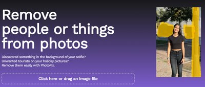 PhotoFix - удаление людей или объектов с фотографий