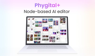 Phygital+ - набор инструментов для создания ar-графики и улучшения изображений.