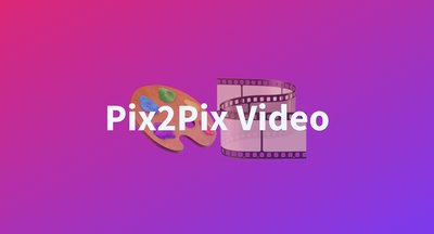 Pix2Pix Video - позволяет изменить видео с помощью текстовых подсказок