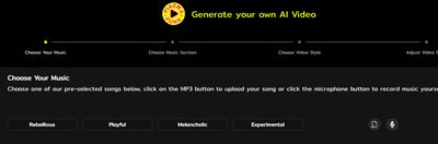 Plazmapunk - инструмент для создания музыкального видео из песни
