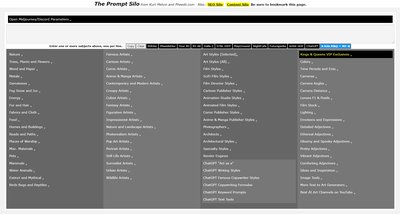 Prompt Silo - большая база данных midjourney prompts