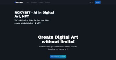 Приложение искусственного интеллекта RoxyBit
