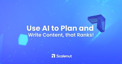 Scalenut - платформа, которая помогает компаниям планировать, исследовать, создавать и оптимизировать контент