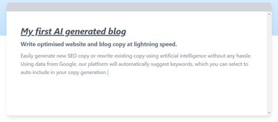 SEOCopy.ai - seo-оптимизированная копия веб-сайта на базе искусственного интеллекта