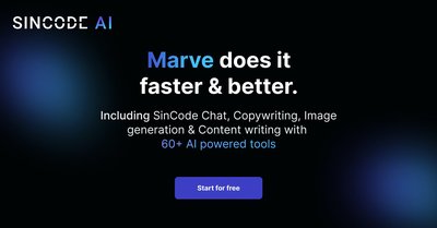 SinCode AI - инструмент для создания контента