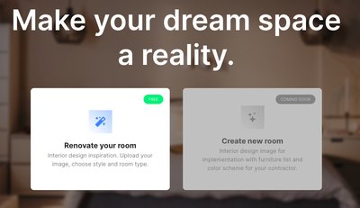 Spacely.ai - инструмент для дизайна интерьера