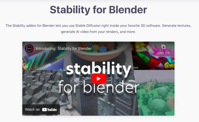 Stability for Blender - надстройка стабильности для программного обеспечения blender