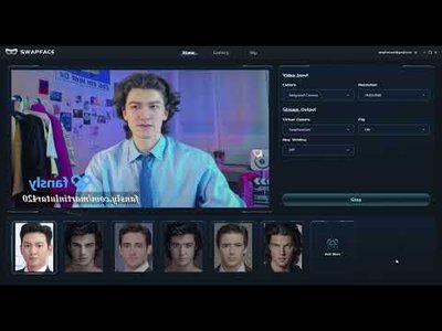 Swapface - программное обеспечение windows для создания реалистичных замен лица.