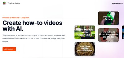 Teach-O-Matic - платформа для создания видео с инструкциями