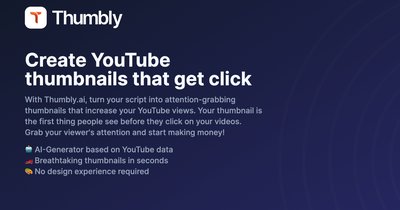 Thumbly - инструмент для создания миниатюр