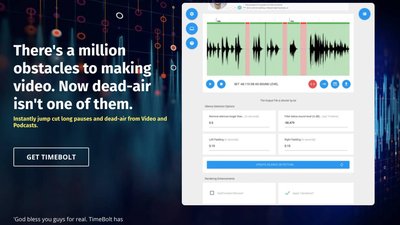 Timebolt - удаление тишины, ускорение сцен и вырезание комментариев в видео и подкастах