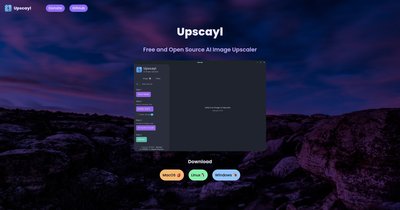 Upscayl - средство масштабирования изображений с открытым исходным кодом для macos, linux и windows.