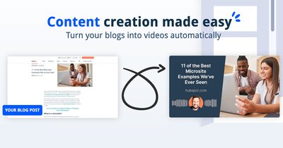 Vidon.ai - инструмент для создания видео и превращения сообщений блога в видео.