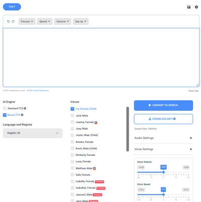 Voicemaker - инструмент для преобразования текста в речь человеческого голоса