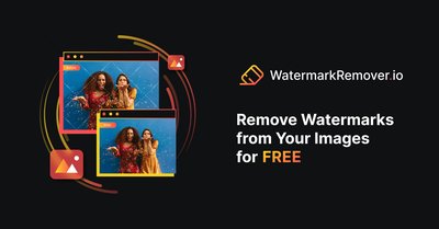 Watermark Remover - используйте ии для удаления водяных знаков с изображения