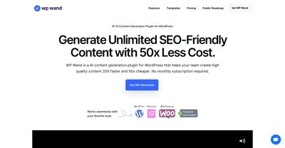 Приложение искусственного интеллекта WP Wand