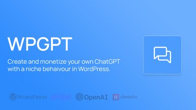 WPGPT - плагин wordpress для монетизации чат-ботов